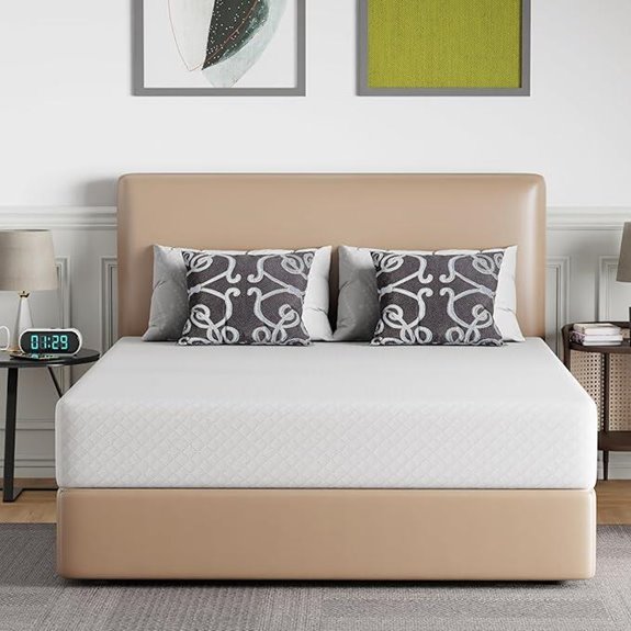 FDW 10-Inch Queen Gel Memory Foam Mattress