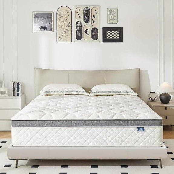 Happiland 10-Inch Hybrid Memory Foam Mattress