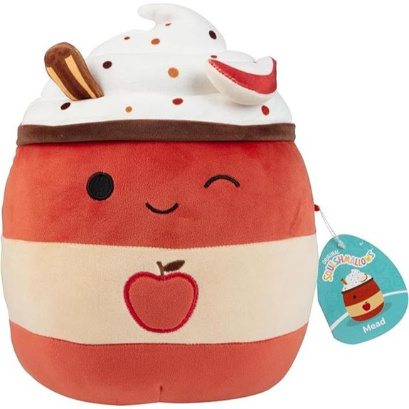 Squishmallows 10-Inch Mead Apple Cider Plush Toy