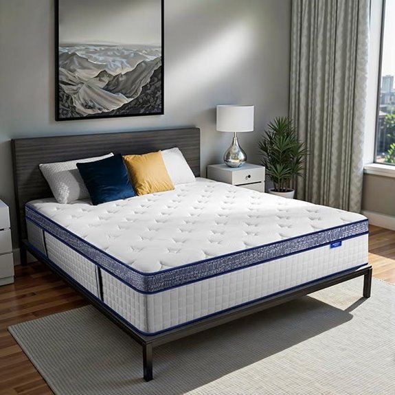 10-Inch Hybrid Mattress in a Box with Memory Foam