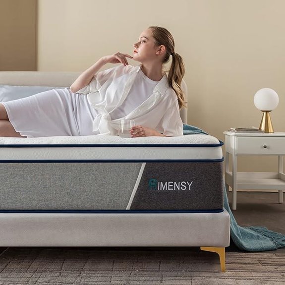 Rimensy 12-Inch Hybrid Mattress with Memory Foam