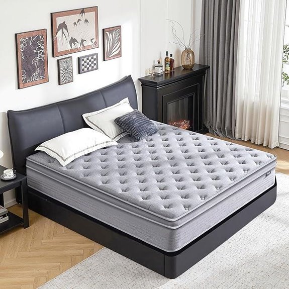 12-Inch Hybrid Memory Foam Mattress in a Box