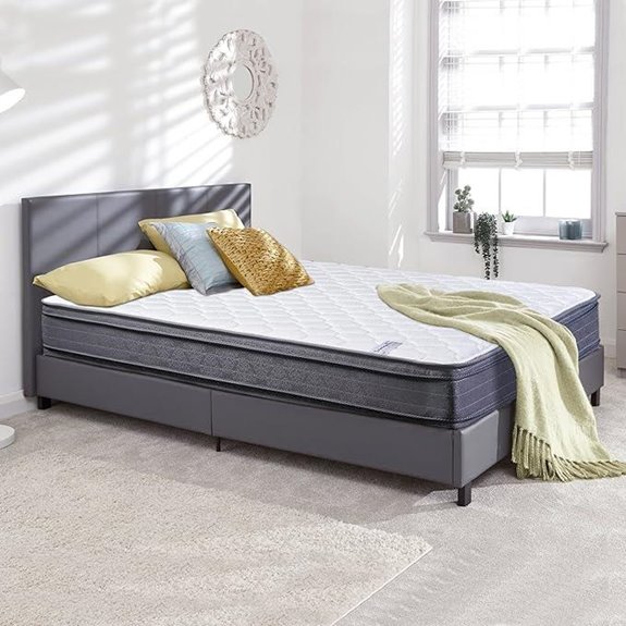 Treaton 12-Inch Medium Plush Euro Top Mattress