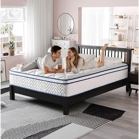 12-Inch Queen Memory Foam Hybrid Mattress in a Box
