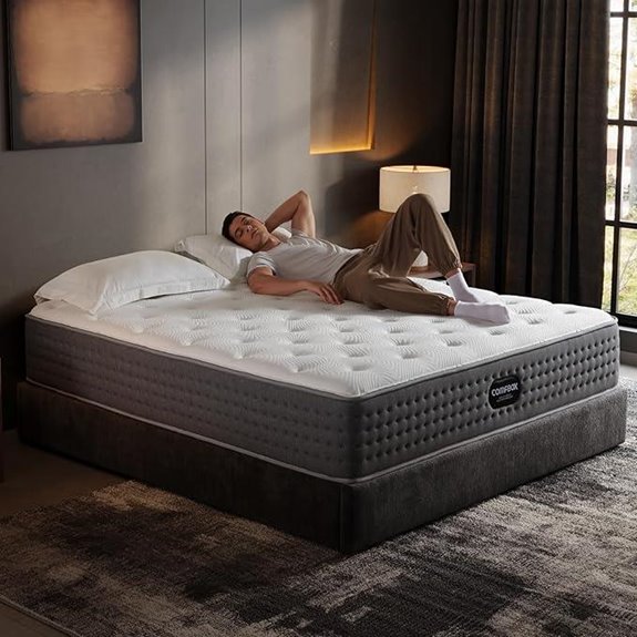 12-Inch Queen Hybrid Mattress with Memory Foam