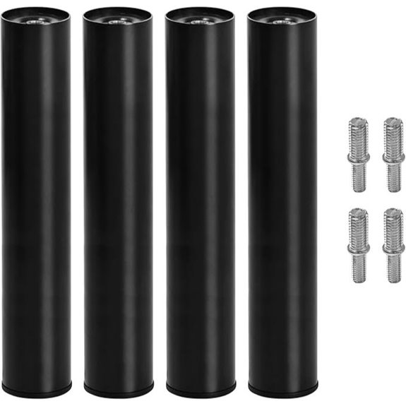 14 Inches Tall Bed Legs Replacement for Adjustable Bed Base Frame Set of 4