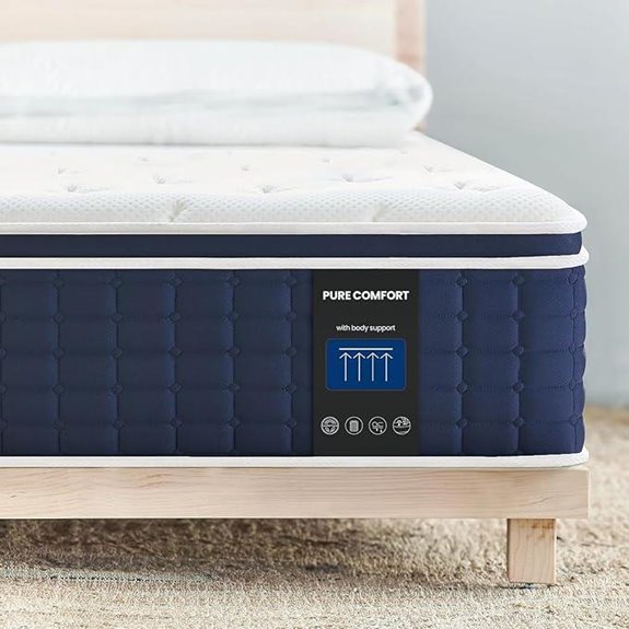 Coolvie 14-Inch King Gel Memory Foam Mattress