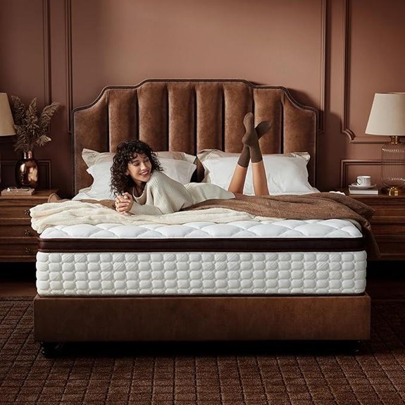 PSYNOVA 14-Inch Queen Plush Hybrid Mattress