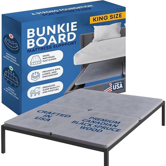 Greaton 38mm Split Wood Bunkie Board for King Bed