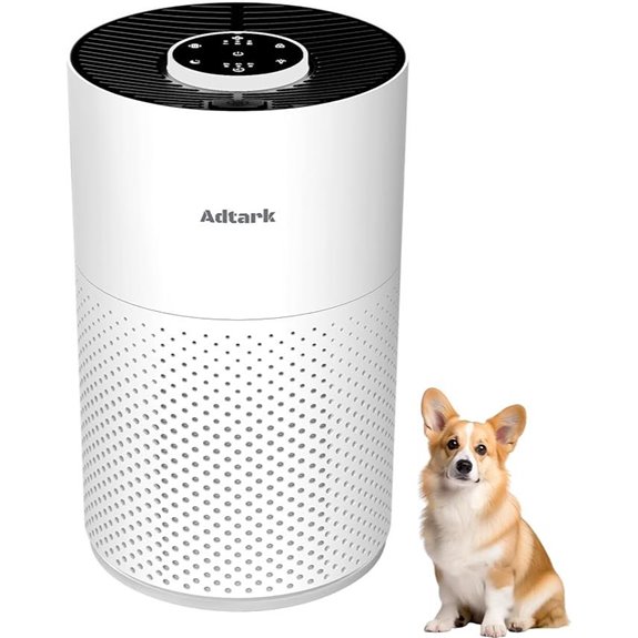 ADTARK 3-in-1 Air Purifier with HEPA Filter