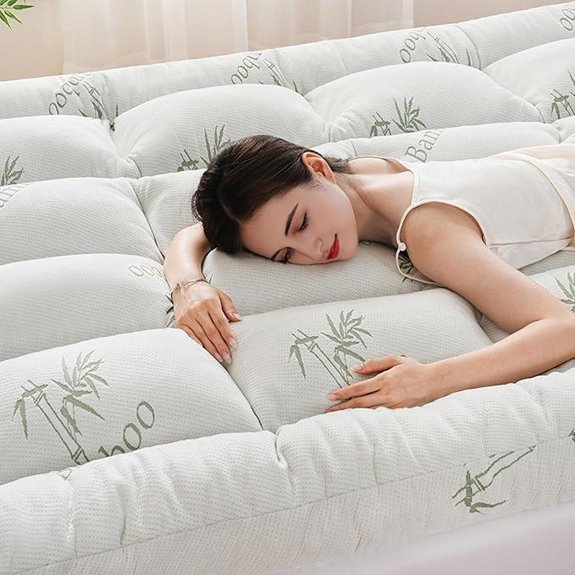 DOWNCOOL 3-Inch Queen Memory Foam Mattress Topper