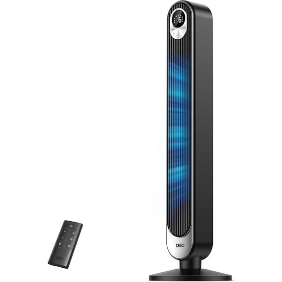 Dreo Tower Fan 42” Oscillating Bladeless with Remote