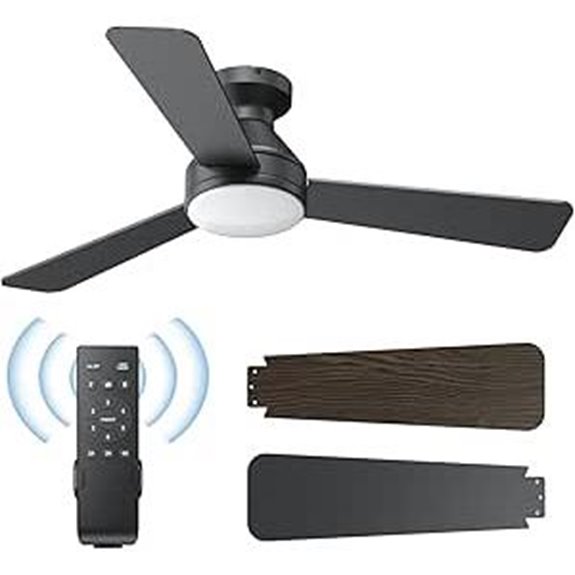 42-inch Ceiling Fan with Lights and Remote