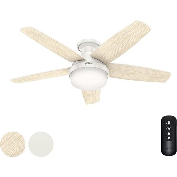 48 inch low profile ceiling fan