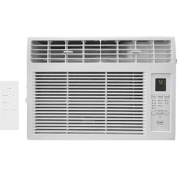Bonnlo 6000BTU Window AC with Remote and Timer