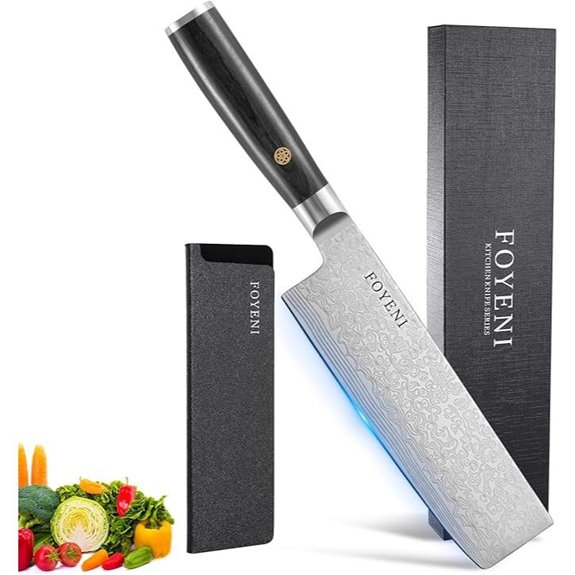 Nakiri Knife - 6.5 Inch Japanese Chef Knife