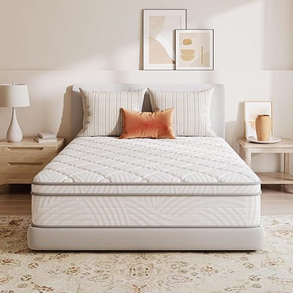 Sweetnight 8-Inch Pocket Spring Mattress in a Box
