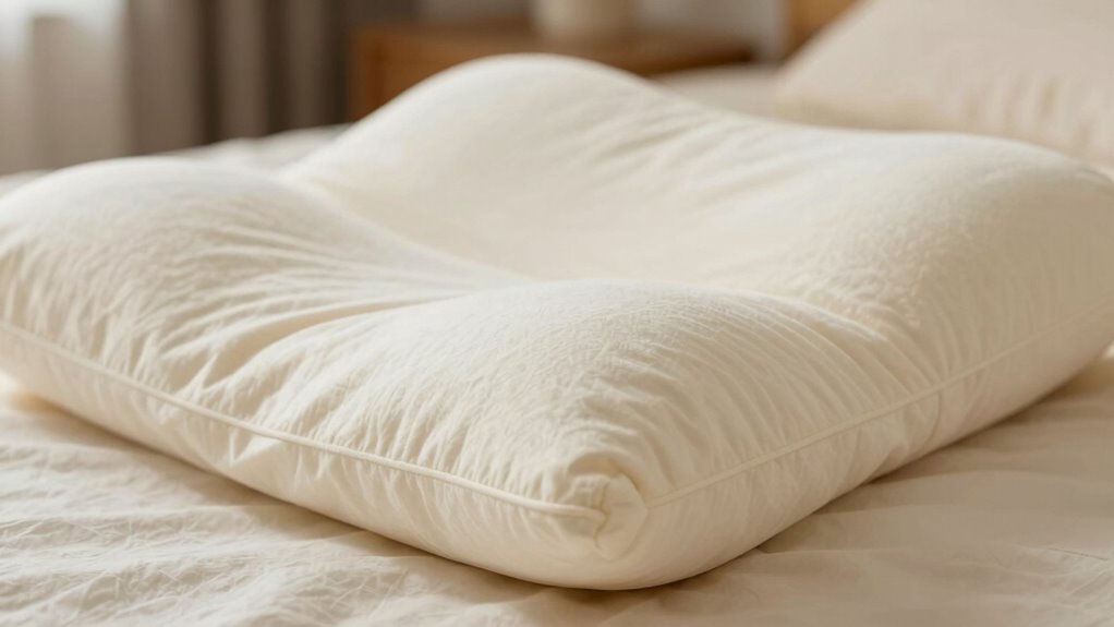 adjust pillow for shoulder comfort