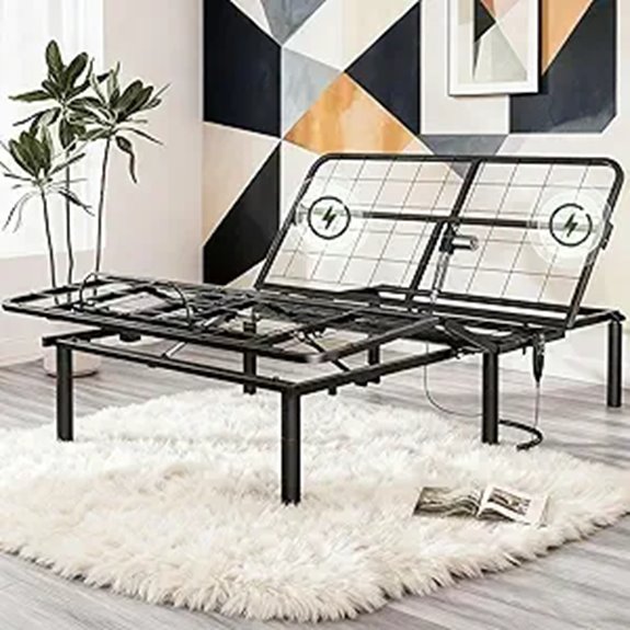 Marsail NS3 Queen Adjustable Bed Base with USB