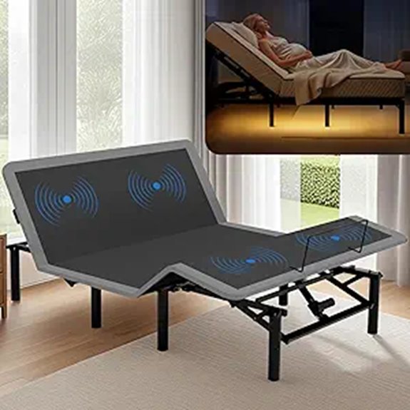 adjustable bed frame remote