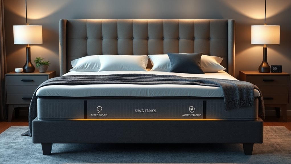adjustable bed with anti snore