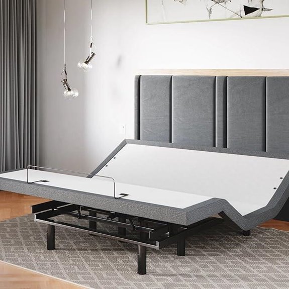 Sven & Son Adjustable Bed Base with Massage & USB