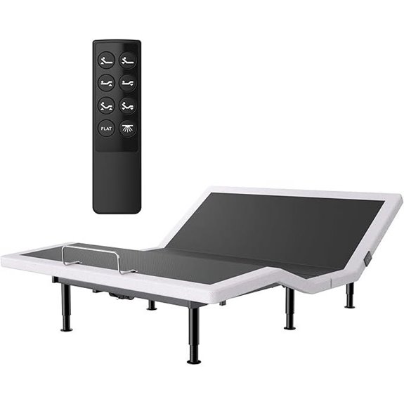 Electric Adjustable Bed Frame with Remote & USB