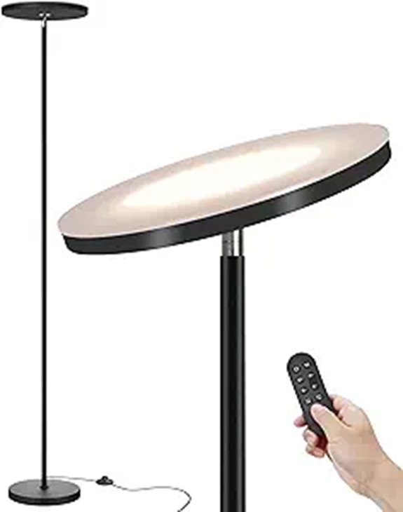 JOOFO LED Floor Lamp with Dimmable Tall Standing Light