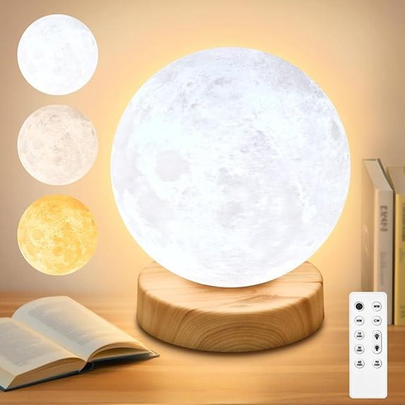 Light Therapy Lamp with Adjustable Brightness and Timer