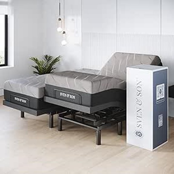 Sven & Son Harmony Adjustable Bed Base with Massage