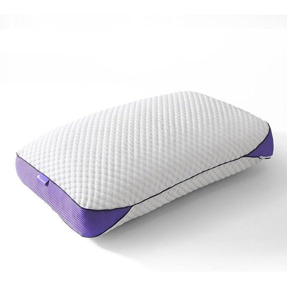 HOMELAB Adjustable Cooling Memory Foam Pillow Queen