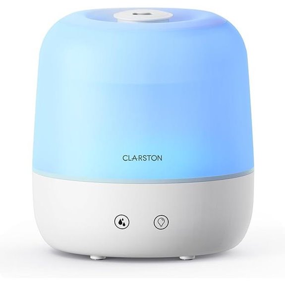 Clarston 2L Mist Humidifier with Adjustable Nozzle
