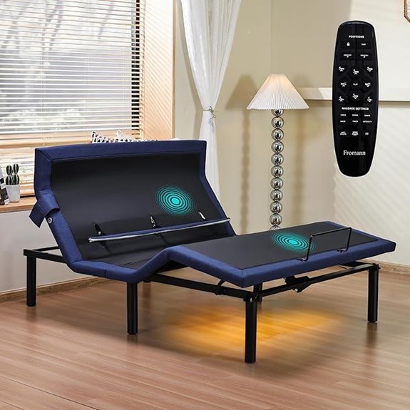 adjustable queen bed frame