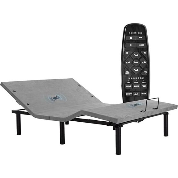 Fromann Adjustable Queen Bed Base with Massage