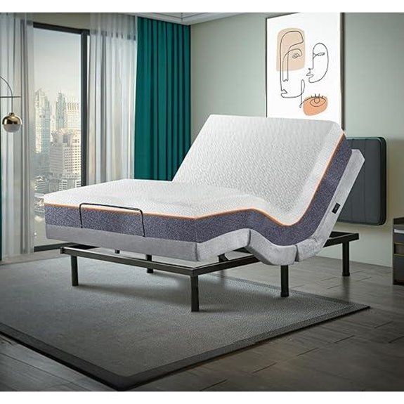 adjustable queen bed set