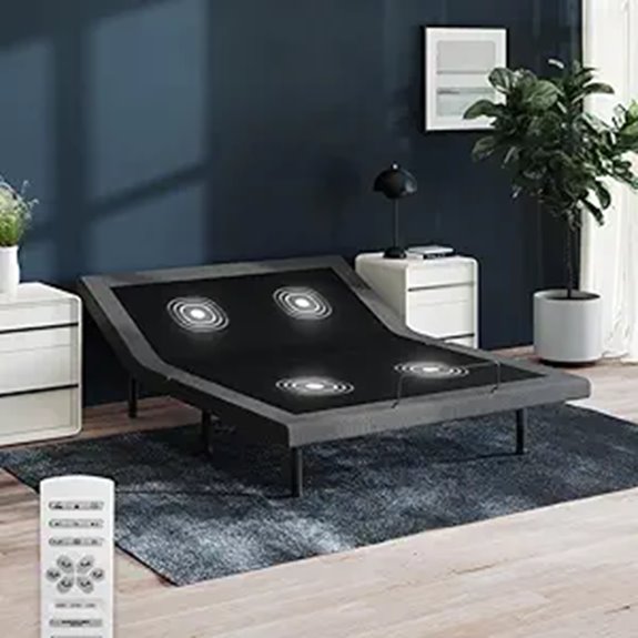 Nectar Premier Adjustable Queen Bed Base with Massage