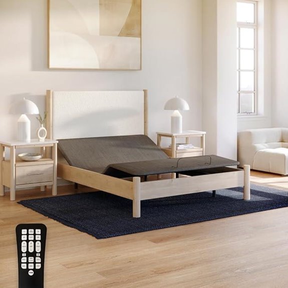 Adjustable Zero Gravity Bed Frame with Remote