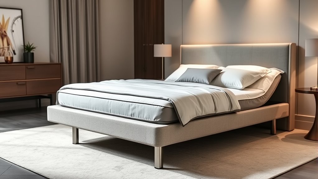 adjustable wall hugger features