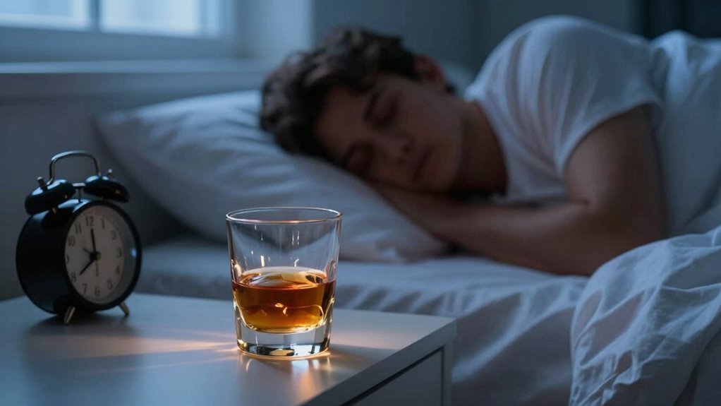 alcohol disrupts sleep cycles