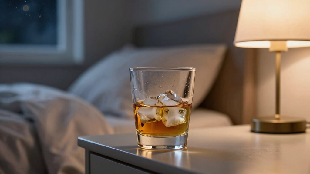 alcohol impairs melatonin regulation