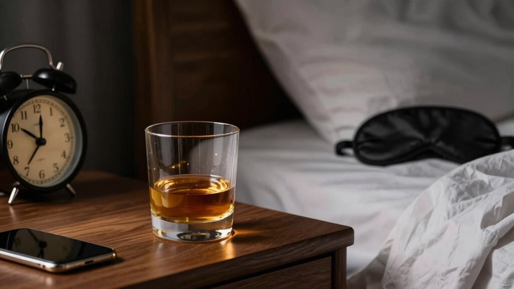 alcohol impairs rem sleep