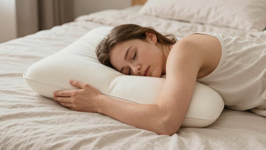 alternative shoulder friendly sleep positions