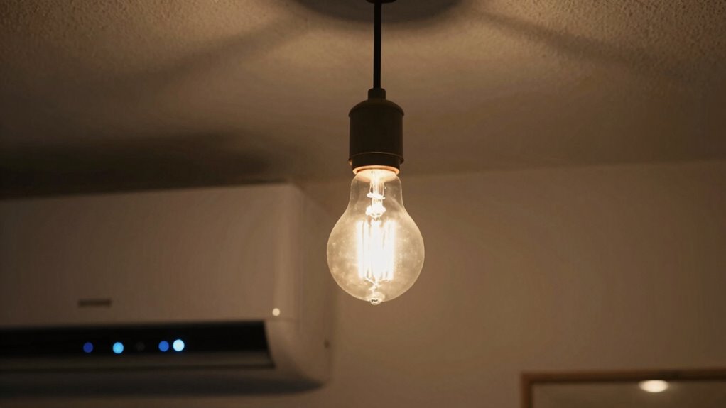 appliance induced lighting fluctuations