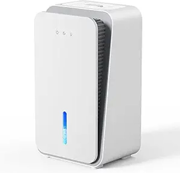 Dehumidifier for Home with Aromatherapy and LED Light