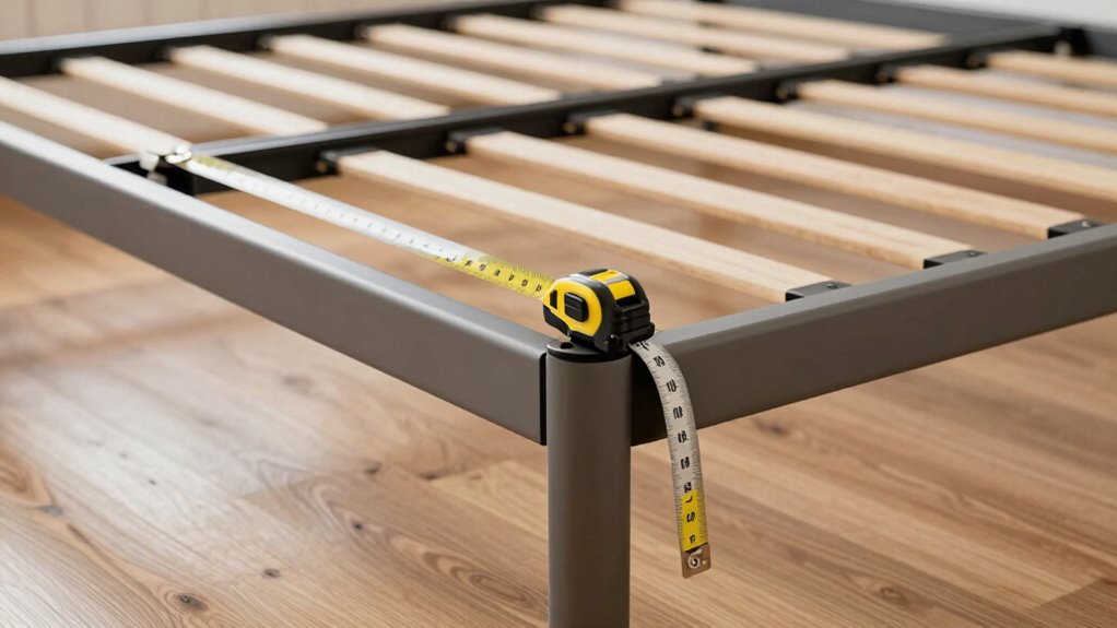assemble and adjust bed frame