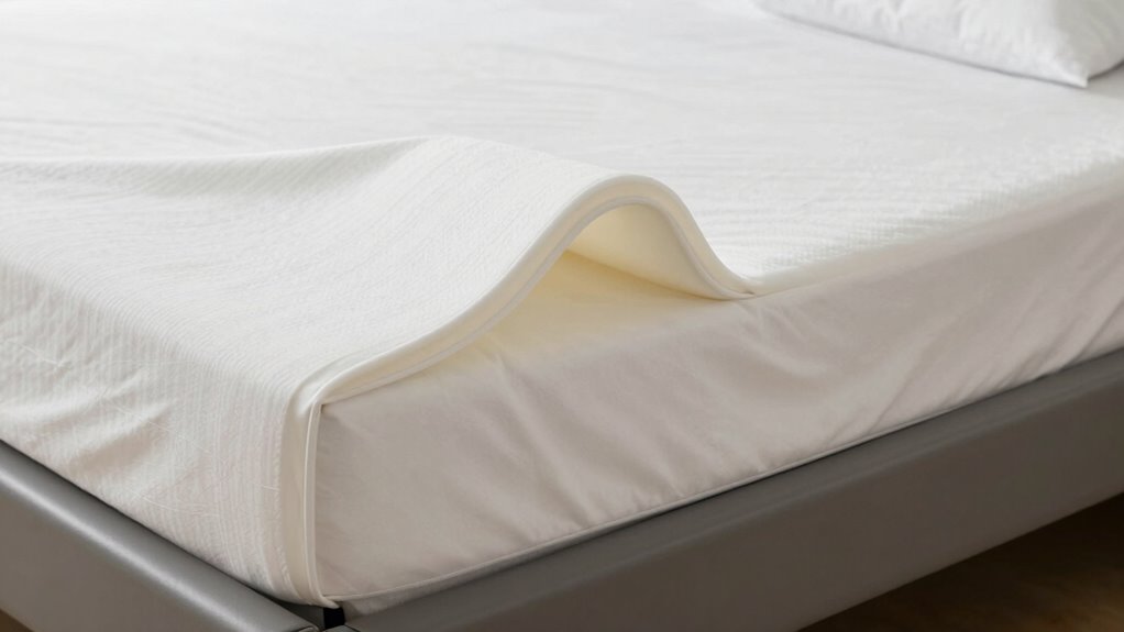 assess mattress flexibility and bounce