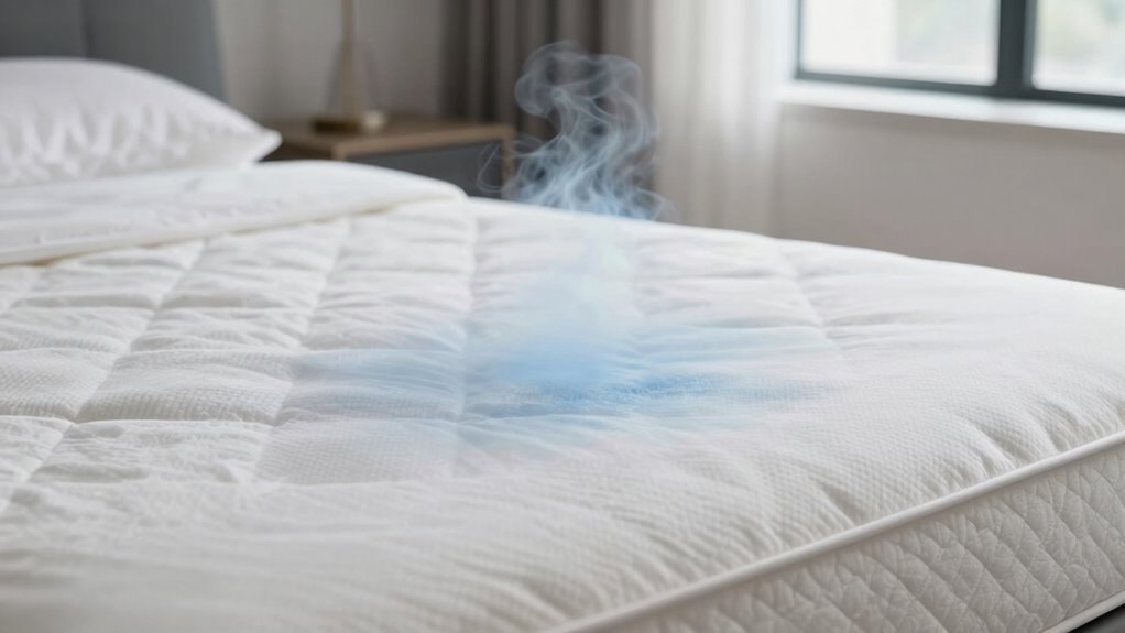 assess off gassing health risks