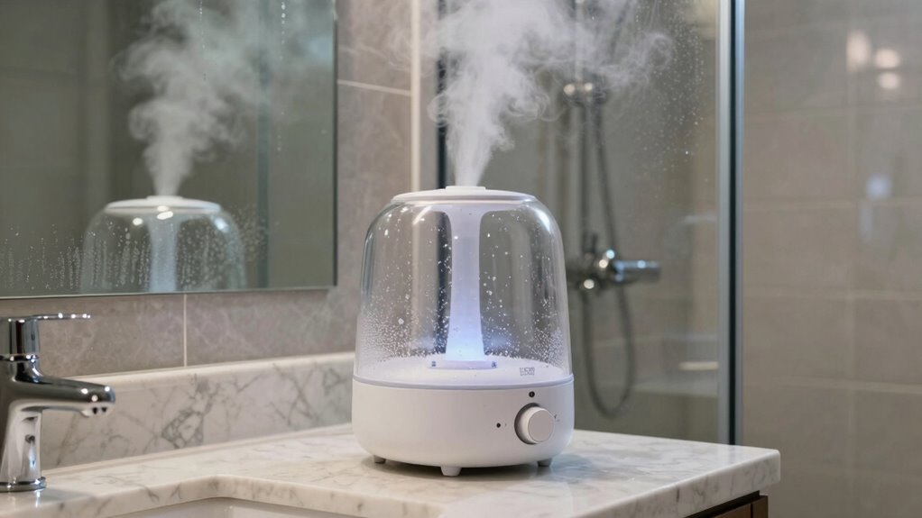 avoid bathroom moisture buildup