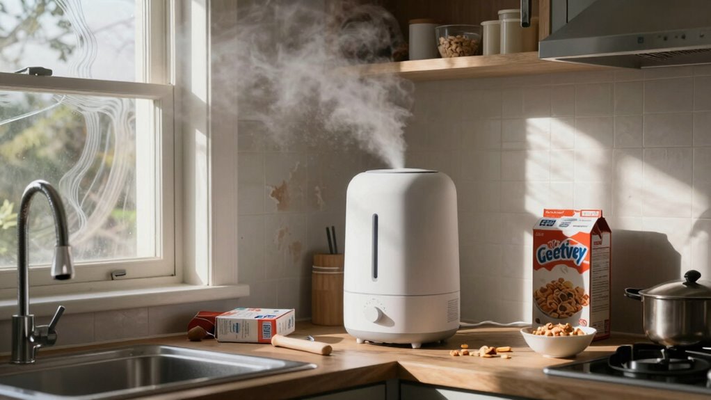 avoid drafty busy areas