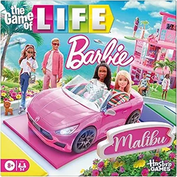 The Game of Life: Barbie Edition Board Game